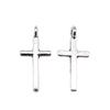 40Pcs Cross Charms Jewelry Making Kit Antique Silver Color 16X7mm