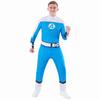Human Torch The Fantsatic 4 Marvel Superhero Fancy Dress Up Adult Mens Costume