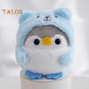 Penguin Plush Keychain Cute Penguin Pendant Hat Key Ring for Girls Gifts Creative School Bag Accessories