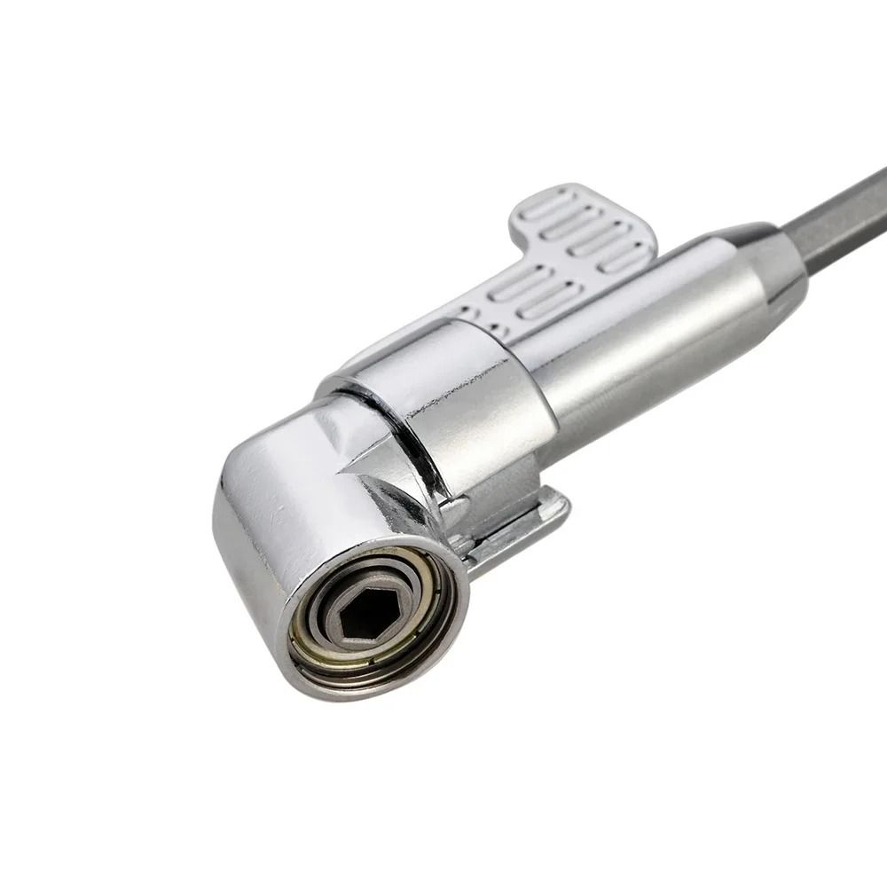 Магнитный адаптер для сверлильного патрона, головка с изгибом 105/90 градусов, отвертка