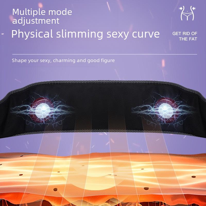 Double Slim X5 Интеллектуальный вибрационный нагревательный пояс для массажа живота