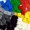 50 шт. DIY строительные блоки 2*2 фигурные кирпичи керамическая плитка 2x2 образовательные творческие MOC кирпичи 3068 гладкие плоские плитки игрушки