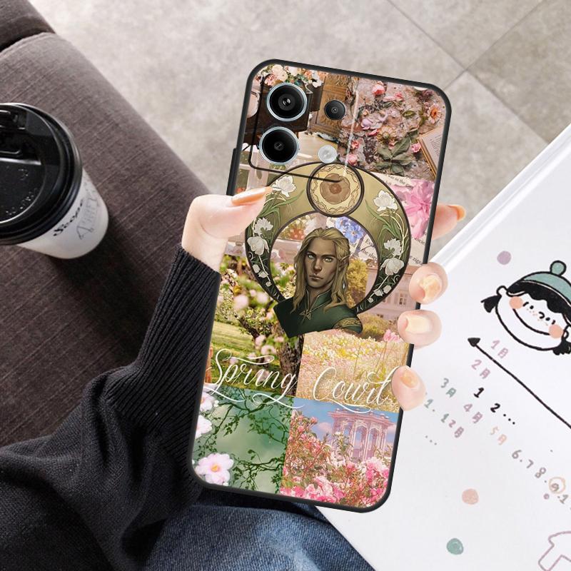 Двор Тумана и Ярости Сара Дж. Маас Чехол Для Xiaomi Redmi Note 11 10 12 13 14 15 Pro Plus Чехол Для Redmi 10C 13C 12C 14C 15 C