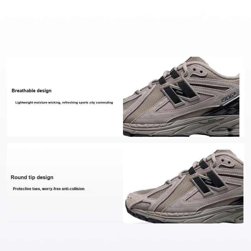 New Balance NB 1906R Функциональные Удобные Универсальные Амортизирующие Износостойкие Дышащие Низкие Повседневные Городские Кроссовки для Бега U1906RAS