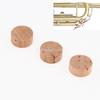 20pcs Cork Trumpet WaterKey Spit Valve Musical Instrument Bottom Piston Valve Cap for Trumpet Water Key Replacement