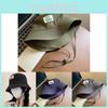 Trendy Large Head Circumference Fisherman Hat For Women With Sun Protection