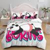 Bedding Set Panda Duvet Cover Set Teens Boys Girls Cartoon Animal Quilt Cover Queen Size Comforter Cover With Pillow Case 2/3pcs