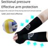 Women's Breathable Volleyball Arm Guards: Pressurized, Anti-Collision for Basketball & Tennis Training