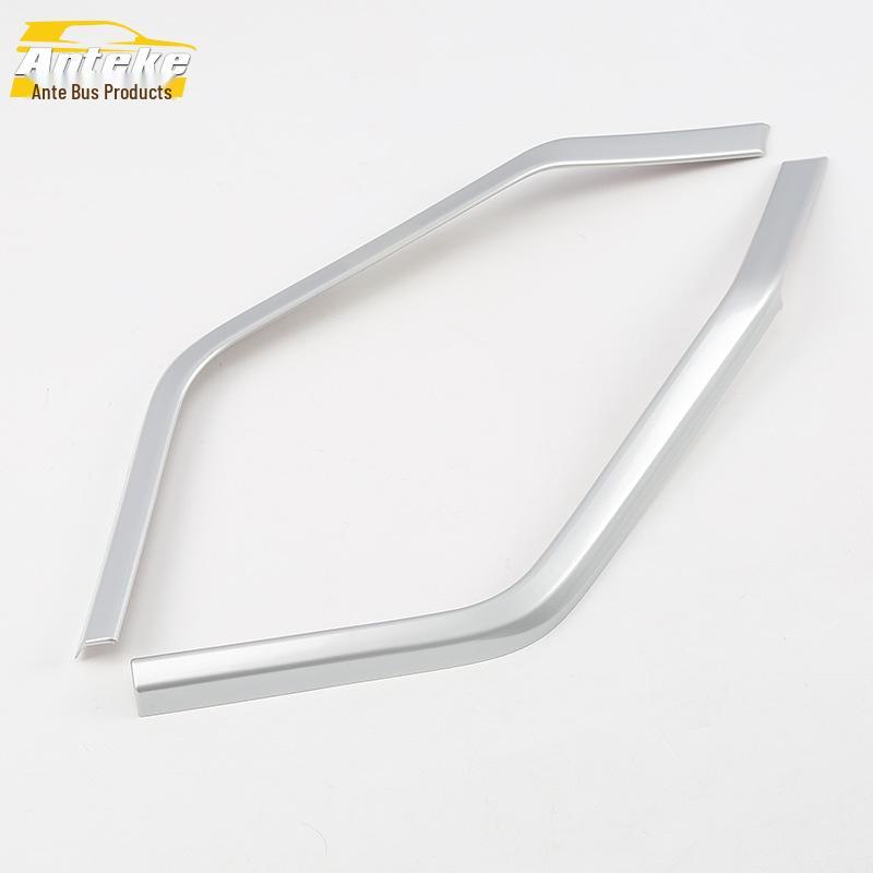 Fits 2017 Tiguan L Front Bumper Trim: Lip Grille Anti-Scratch Decorative Sticker