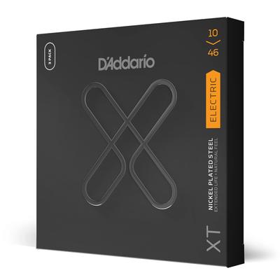 Струны для электрогитары XT Coated Strings Regular Light 3 комплекта D'Addario .010-.046 XTE1046-3P []