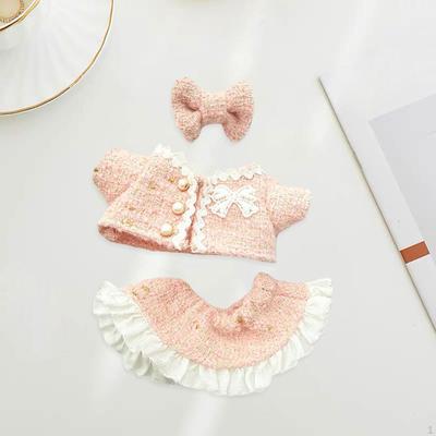 Аксессуары для кукольной одежды 15 см или 17 см с модным пальто, платьем и аксессуаром для волос, костюм для вечеринки