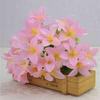2Pcs Artificial Lily Flower 10 Fork 30 Heads Realistic Fake Silk Flower UV Resistant Wedding Party Indoor Outdoor Garden Yard Faux Flower Plants