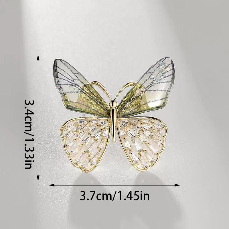 Брошь-бабочка-стрекоза-пчела, насекомое, эмаль, жемчуг, кристалл и стразы, корсажные броши