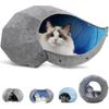 Cat Bed Pet Cat Tunnel Interactive Game Toy Shell Cat Bed Dual-use Indoor Toy Kitten Sports Equipment Cat Training Toy Cat House