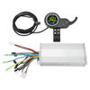 48V 60V 1000W Electric Scooter Motor Controller Kit with 2 In 1 Round Color LCD Panel Thumb Throttle Bike Conversion Kit