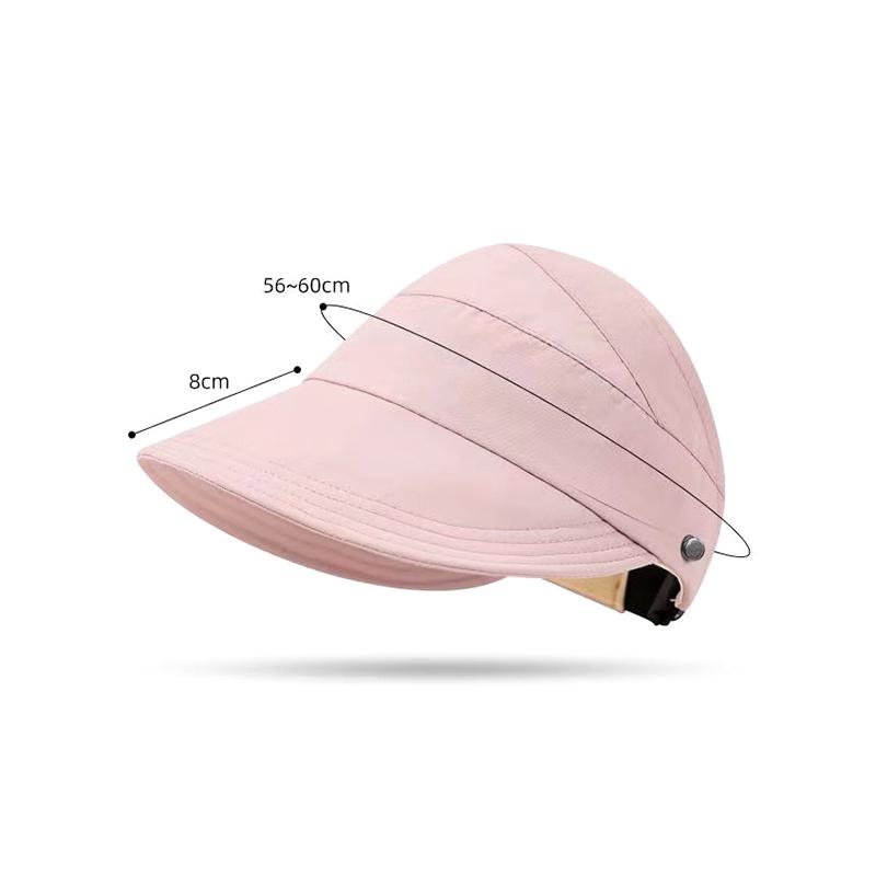 1Pc Women'S Visors Sun Protection Hats Creative Face Mask Hook Design Hats Product Summer Sun Hat Apparel Accessorie