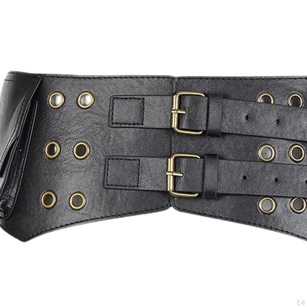 Женский широкий пояс из искусственной кожи в стиле вестерн, аксессуары для одежды для ковбойши