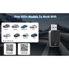 Мини-адаптер CarPlay и Android Auto без проводов – Dongle Plug & Play, Преобразует проводное подключение в беспроводное, USB-A/C, Совместим с автомобилями 2016+