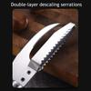 Stainless Steel Fish Scale Remover Multi-functional Manual Fish Belly Opener Descaler Descaling Removal Tools Kitchen Gadgets