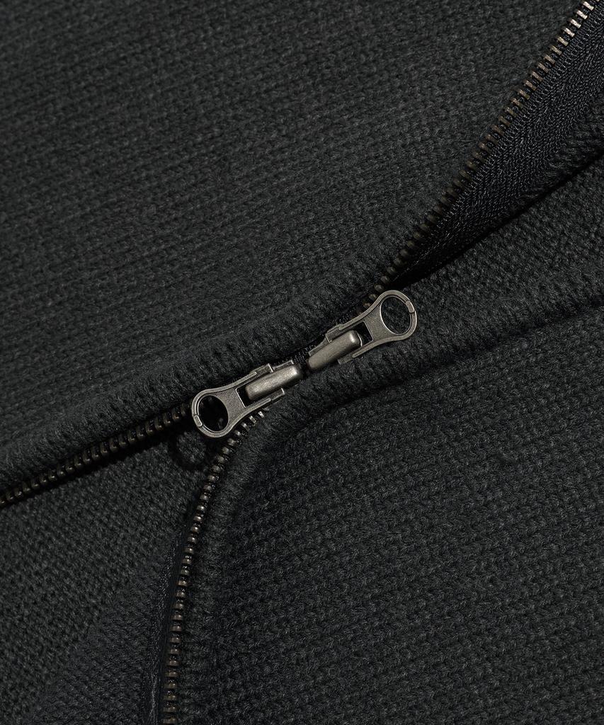ISTKUNST Star Track Knit Zip Up_Charcoal(Ik2Ffmk684A)