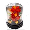 Building Block Rose Flower Desktop Decoration Holiday Gift
