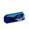 coral high Kids Saks Blue Astronaut Patterned Three Compartment Pencil Bag 22024