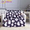 Мультфильм милый Тоторо одеяло с принтом супер мягкое фланелевое одеяло фланелевое покрывало постельные принадлежности диван