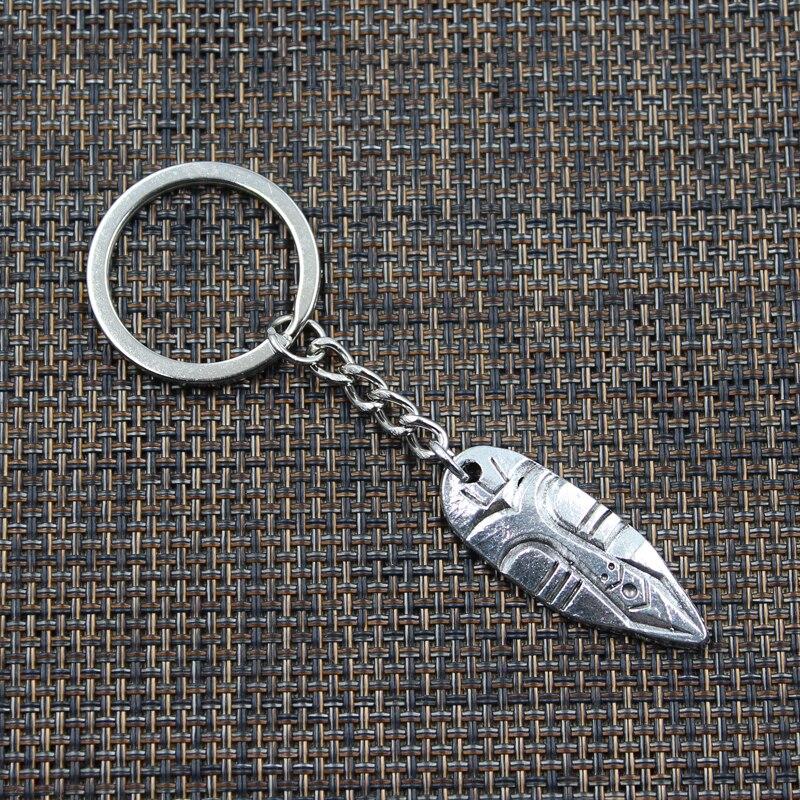 Hot Fashion Tiki Tribal Mask 40x15mm Pendant 30mm Key Ring Chain Men Car Gift Souvenir Keychain