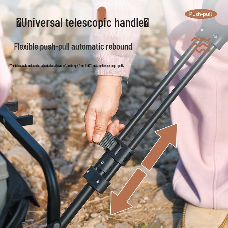 OEING Foldable Outdoor Camping Cart