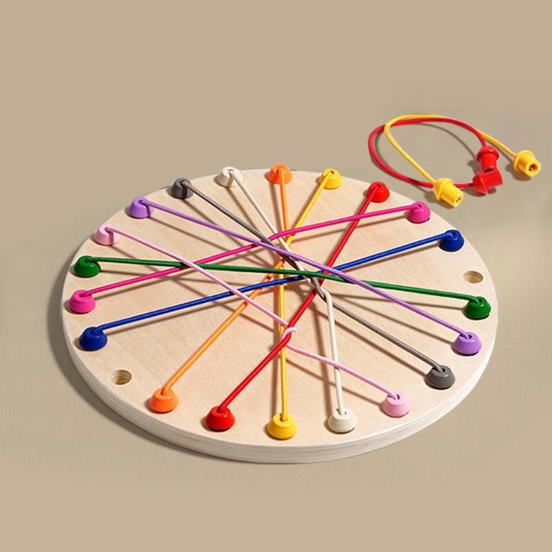 Interactive Rope Puzzle Problem Solving Toy for MultiPlayers Great for Home Party Gathering and Travel Entertainment