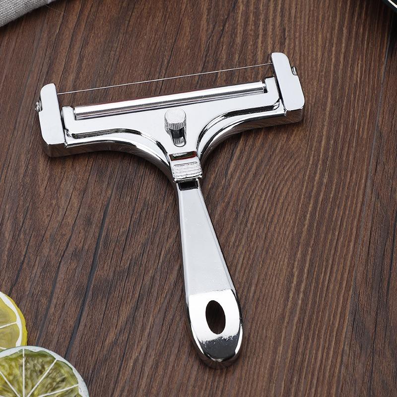 Сырорезка из алюминиевого сплава с проволокой, регулируемая толщина, маслорезка для мягких и полутвердых сыров, кухонные гаджеты