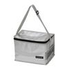 CAPTAIN STAG Cold Bag Cooler Bag Foldable Storage Double Flap Cooler Bag Capacity 6L Silver Delice UE-649