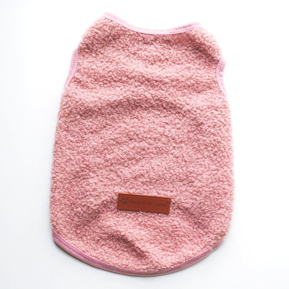 Teddy Fleece Fabric Pet Clothes Dog Winter Warm Fleece, Trendy Bear Chihuahua