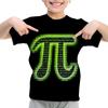 Футболка с принтом Pi Math для мальчиков и девочек, футболка с короткими рукавами Pi Day 3.14, детская одежда, летние повседневные забавные футболки с круглым вырезом