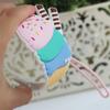 Address Label Ice Cream Luggage Tag PVC Boarding Pass Tag Soft Airplane Suitcase Tag  Travel