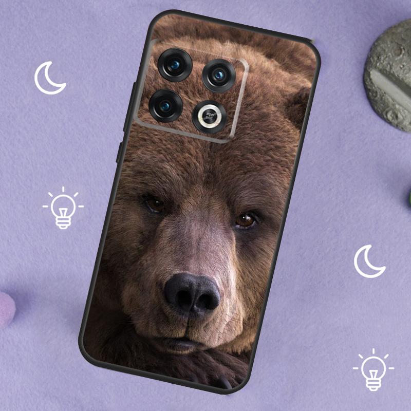 Чехол с изображением Медведя Гризли для OnePlus 13T 13R 12R 10R 10T 8T 11 12 13 15 Чехол для OnePlus Nord 5 CE 2 3 4 Lite N20 N30