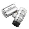 60X Handheld Mini Pocket Microscope Loupe Jeweler Magnifier With LED UV Light