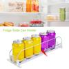1/2/3/4Pcs Fridge Drink Organizer with Automatic Pusher Glide Refrigerator Soda Can Dispenser