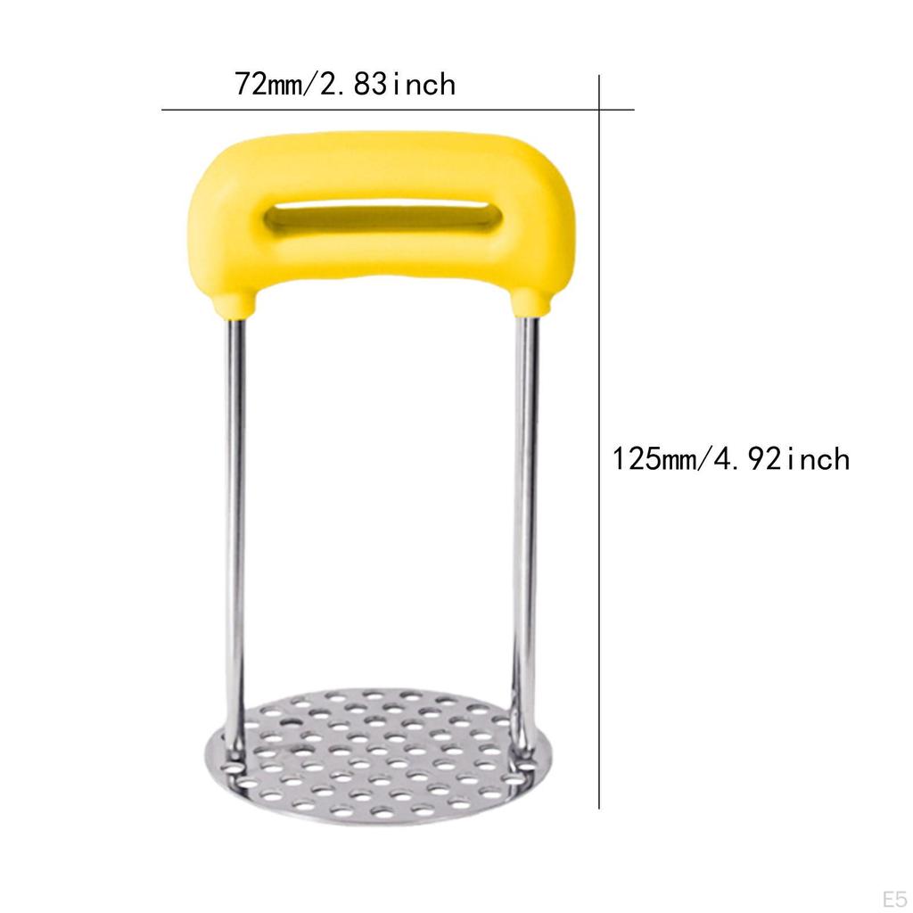 Ручная картофеледавилка, измельчитель для еды, кухонный гаджет для овощей, фруктов, картофеля, гороха