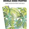 Tropical Palm Leaves Placemats Set of 4 12X18 Inch Summer Hawaiian Green Table Mat Heat-Resistant Washable Wipeable Place Mat