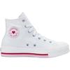 Converse Кеды All Star High top Детские Канвас Белый/Розовый Унисекс A10716C