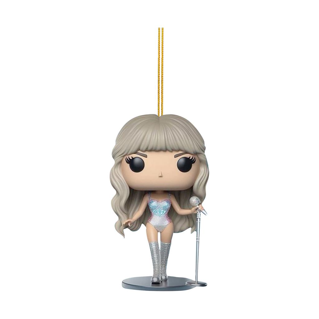 Украшения для рождественской елки, акриловые подвесные украшения для рождественской елки, домашний автомобиль, рюкзак, подвеска, подарок для детей