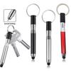 Mini 1 in 1 Touch Screen Stylus Ballpoint Pen Capacitive Painting Pencil with Keychain for iPhone Huawei Android Phone Tablet