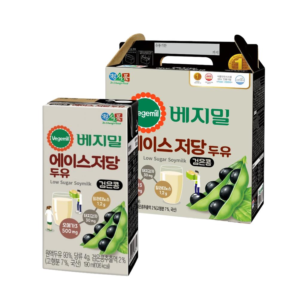 Vegemil Ace Low Sugar Soy Milk 190ml * 16 packs