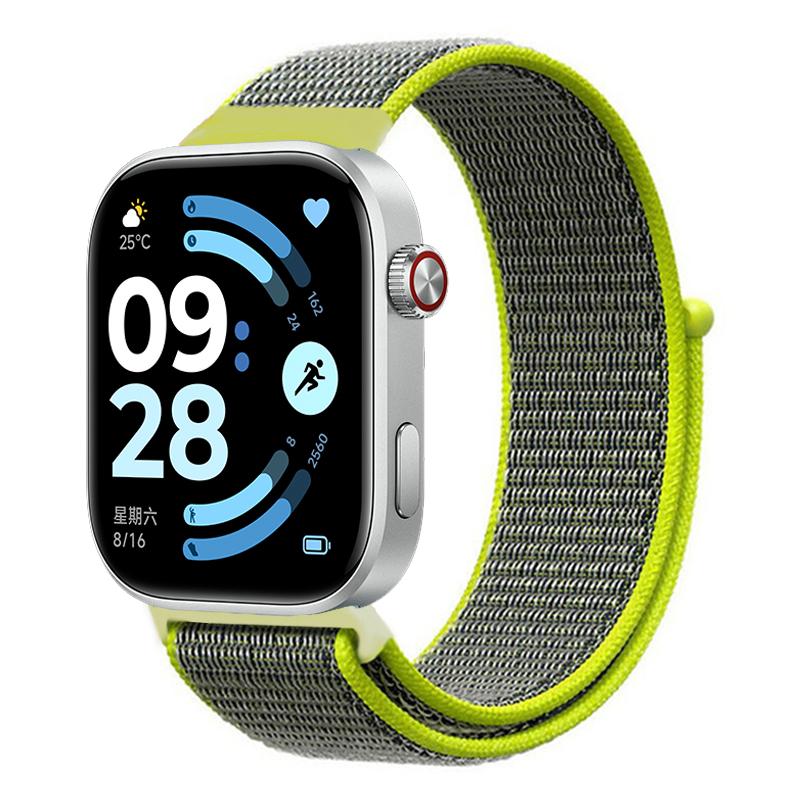 Нейлоновый ремешок-петля для Redmi watch 6 5 4 Смарт-часов Аксессуары спортивный Запасной браслет correa для xiaomi Mi band 8 9 pro Ремешок