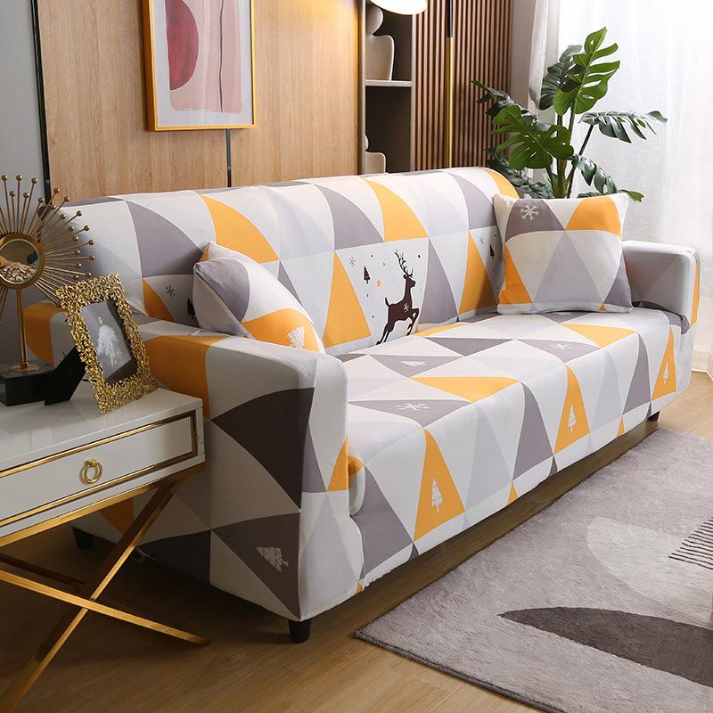 Эластичный чехол на диван Все включено Универсальный чехол Простой стиль Чехол на диван