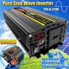 3000/4000/6000/8000W Power Converter LED Display Intelligent Power Inverter Pure Sine Wave for Car Auto RV for Vehicle Appliance