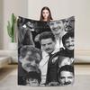 Jose Pedro Balmaceda Pascal Flannel Blanket  Super Warm Bedding Throws for Home Decor Travel Novelty Bedspread Sofa Bed Cover