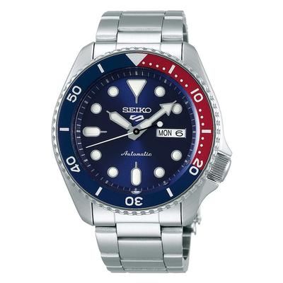 Seiko 5 SPORTS Автоматические механические часы с ограниченной ответственностью Seiko Five Sports Sports SRPD53K1 Синий x Красный Pepsi Цвет Номер продукта