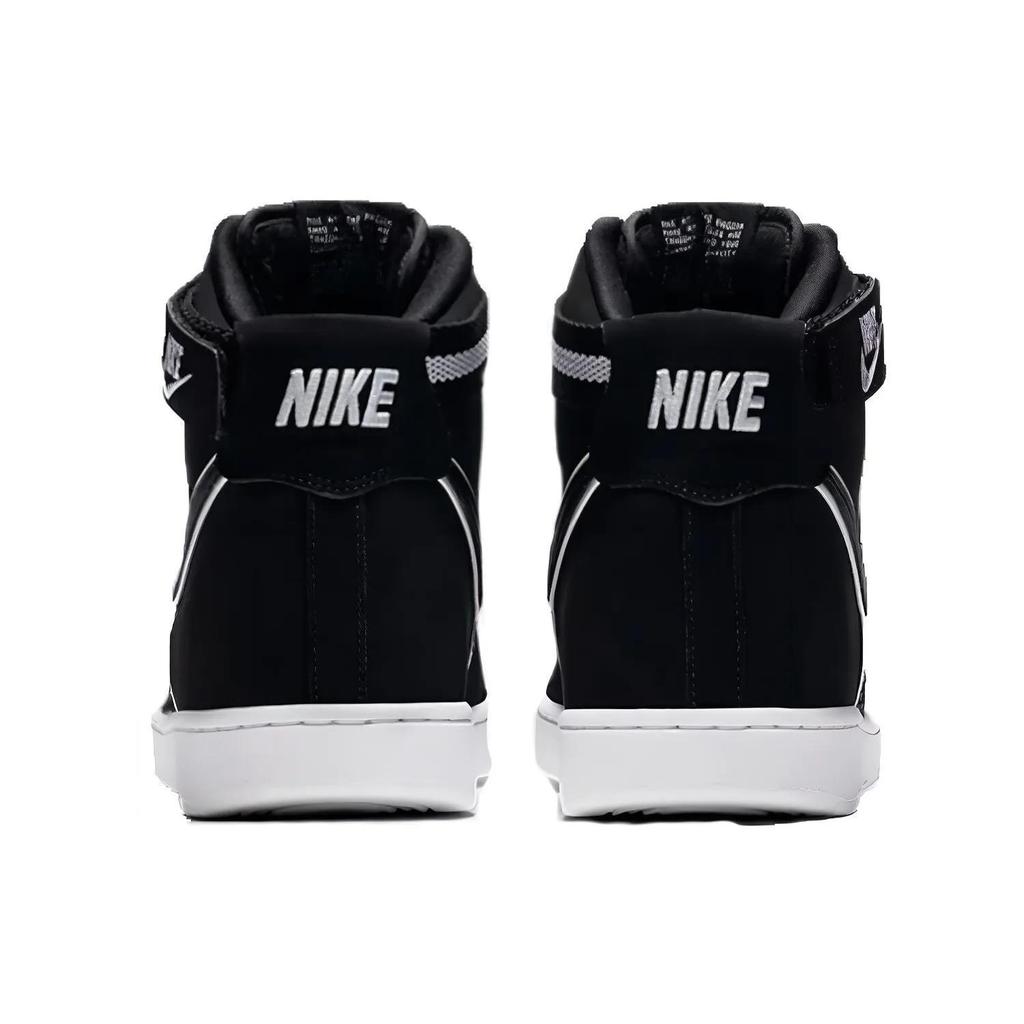 Nike Vandal High LTR 'Черный' (унисекс) Черно-белые скейт-шузы AH8518 004